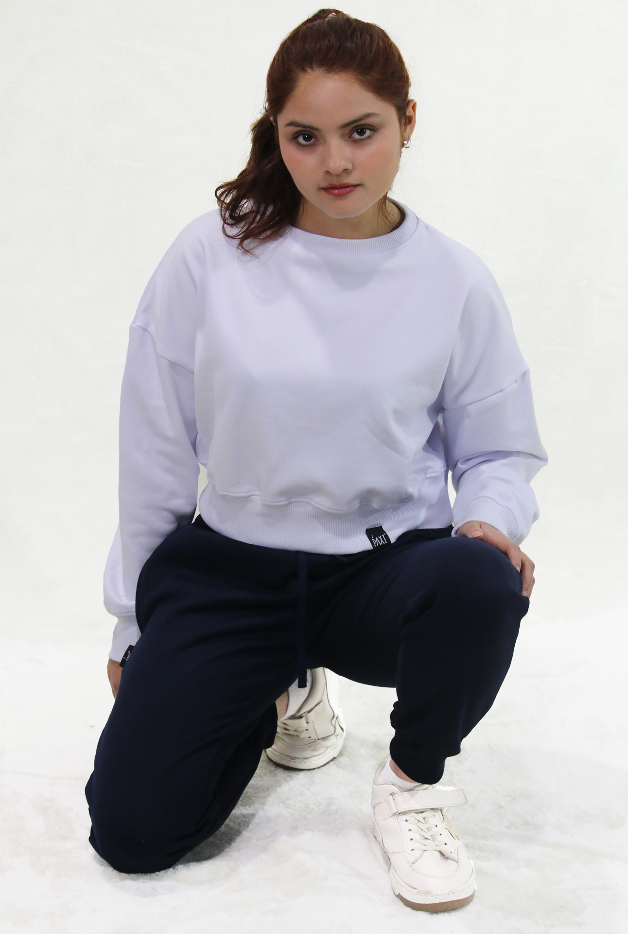Hoodie Básico Blanco