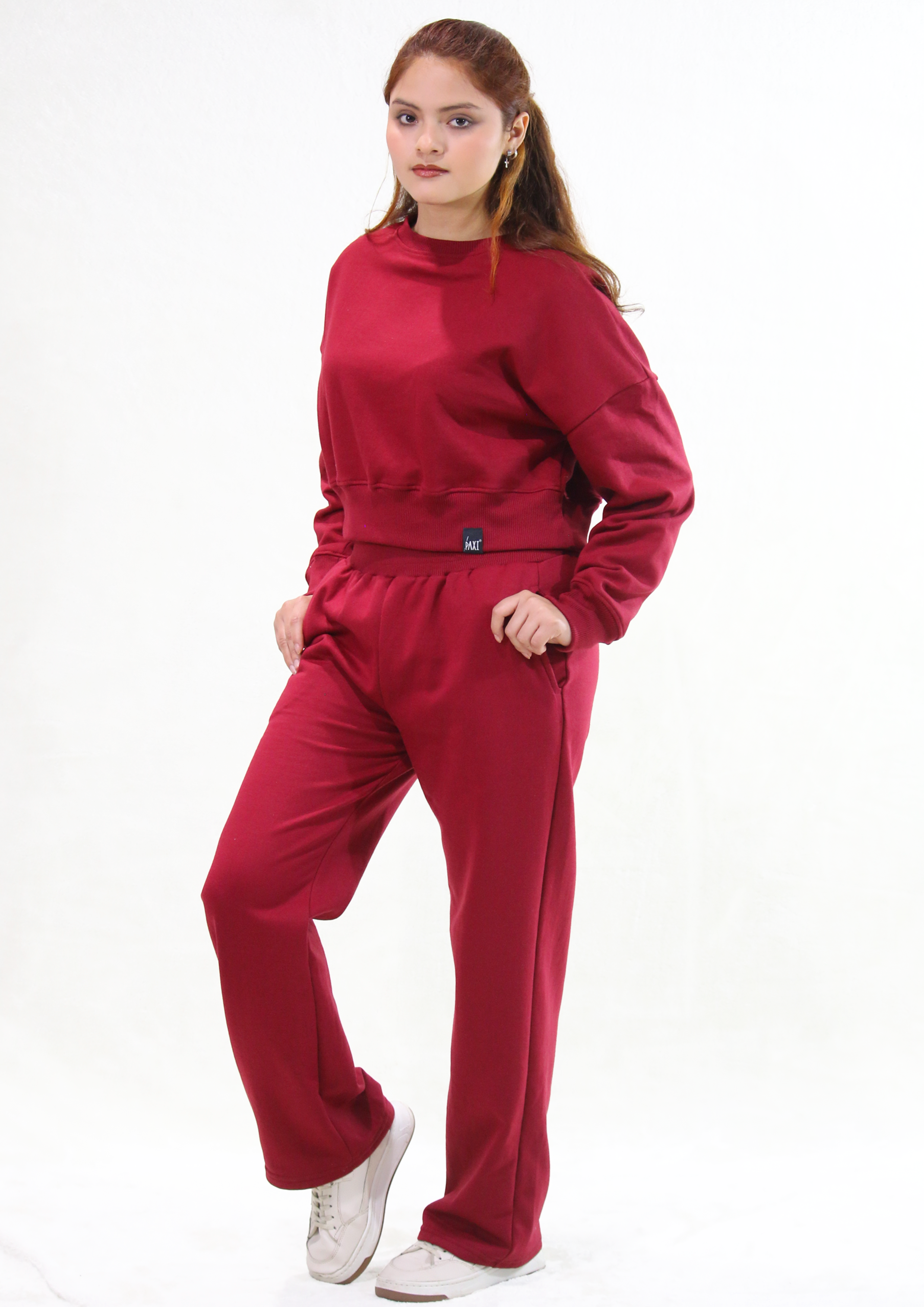 Hoodie Básico Vino